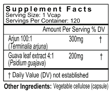 arjun guava supplement facts